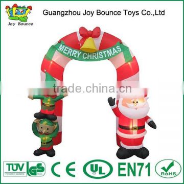 interesting inflatable Christmas,hot custom inflatable Christmas for kids,inflatable Christmas arch for sale