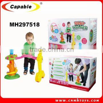 2015 New model plastic baby walker china 4 in 1 height adjustable baby walker