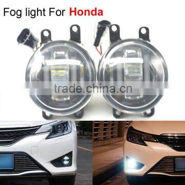 Super Bright Fog Lights LED Angel Eyes For Honda CRV Pilot Crosstour 2013 2014