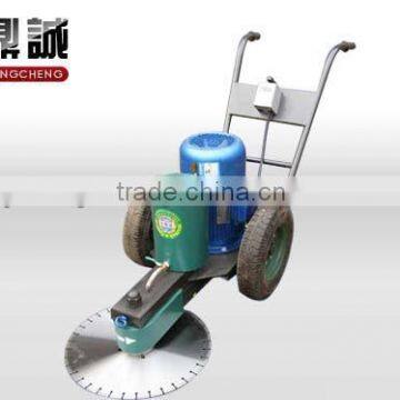 Hand-push type pile cutting machine