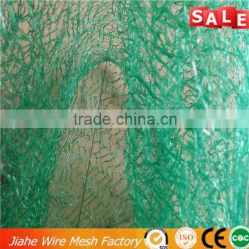 7g 10*10mm green colour bird netting for vineyard