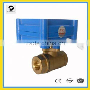 mini size brass electric valve for boiler water treatment, hot water 6V 12v DC24V