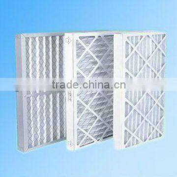 Cardboard Frame Pleated Filter for HVAC System