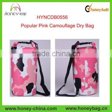 Camo Custom Logo ocean pack outdoor 20L Dry Bag Backpack Waterproof