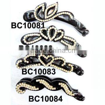 hair accessories banana clip plastic hair clips in stock