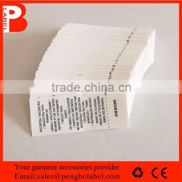 factory directly sale printing labels for apparel