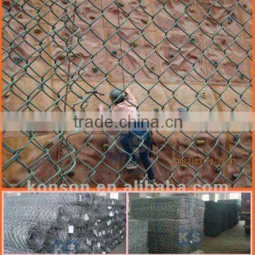 PVC chain link fence