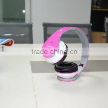 Cheap Stereo Wireless Bluetooth Headphone SD card Sports Headset with FM
