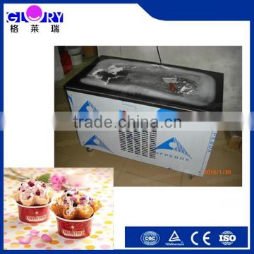 Cold Stone Marble Slab Top Fry Ice Cream Machine