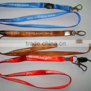 Polyester cell phone neck lanyards