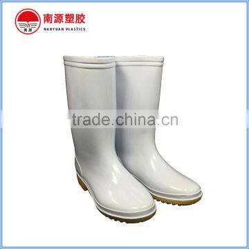 White PVC Gum Boots, PVC Boots, Food Industry Boots