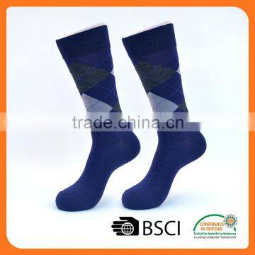 wholesale mid calf business bamboo sock