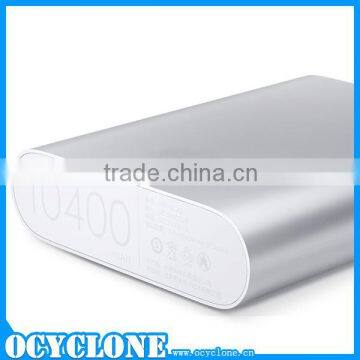 Original Xiaomi Power Bank 10400mah MI 10400 Powerbank USB External Portable Battery Charger Mobile Phone Backup Power Supply