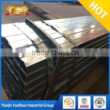 Q195 zinc plated rectangular steel pipe/tube/pre galvanized square hollow section