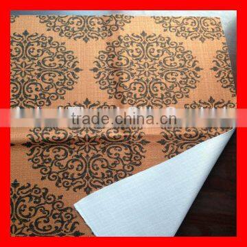 Printed Polyester Imitated Linen Sofa Fabric