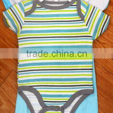 Hot Sale short sleeve carter baby bodysuit set