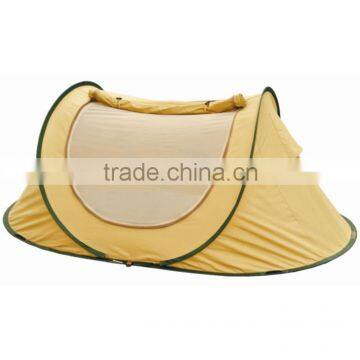 Poly-cotton Waterproof Pop up Tent Outdoor Canvas Camping Tent