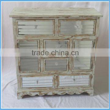 Wood Display Antique Cabinets Furniture with front surface glass                        
                                                Quality Choice