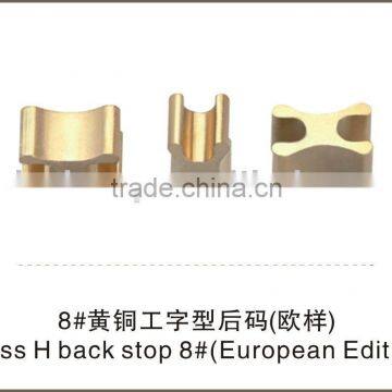 Brass H Bottom Stopper No.8 European Edition zipper garment accessories