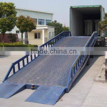 Hydraullic movable type loading container machine riding bridge