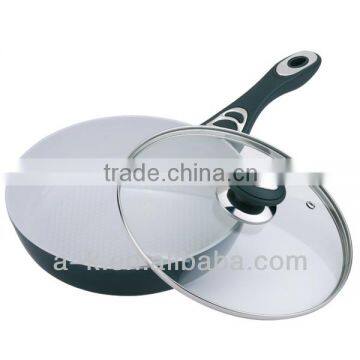 Hot and popular aluminum high quality stone coating fry pan