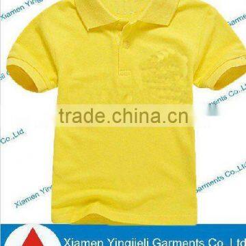 Boys 100% cotton cute children blank Polo tshirt