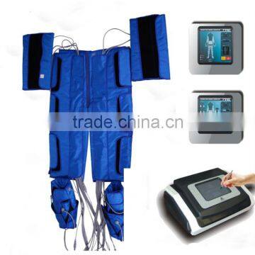 8 inch touch screen Lymphatic Drainage body slimming machine far infrared pressotherapy