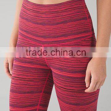 Custom popular style breathable yoga pants for women in fitness sportswear hot sale in 2016