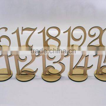 Custom Acrylic Wedding Table Numbers photo-2