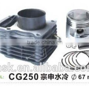 Hot Ssale and shock price Motorcycle Cylinder Head Parts Cylinder kit (CG) MODEL CG250 zongshen water-cooled DIA 67 mm