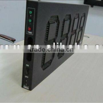 overface and backface double two face sided substitution soccer/led substitution football, led digital player substitution board