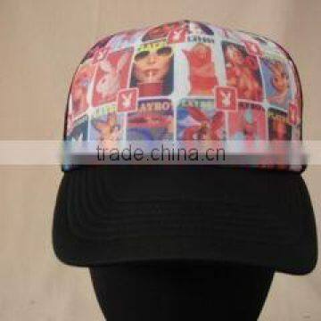 polyester fabric sublimation paper on cap