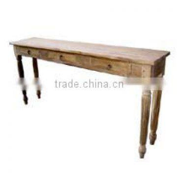 Raffles Console Table 3 Drawers