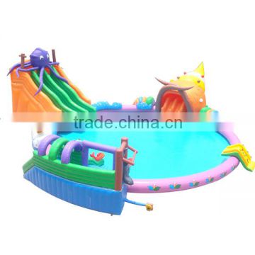 2016 hot kids amusement giant inflatable water park,inflatable amusement parks