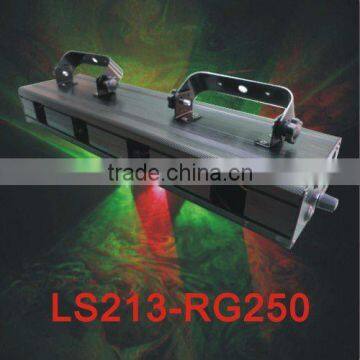 4 Heads Red & Green 250mW Stage Laser Light