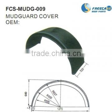 Wholesale Low Price High Quality year one truck parts trailer truck plastic mudguard