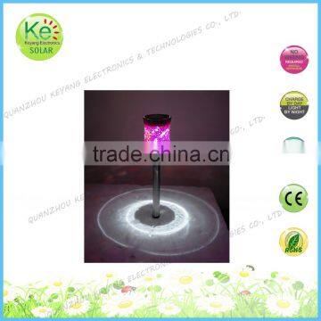 Glass Colorful Outdoors Solar Garden Path Light photo-4