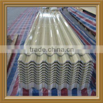 Aluminum corrugated sheet for roof