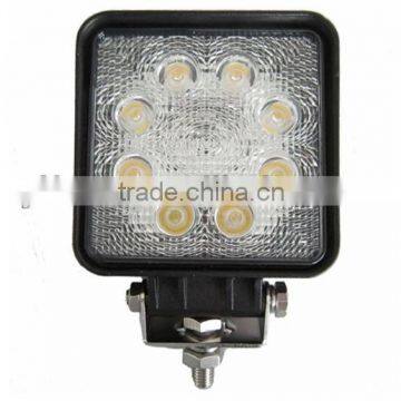 4" 24W 9--32V Square LED work light