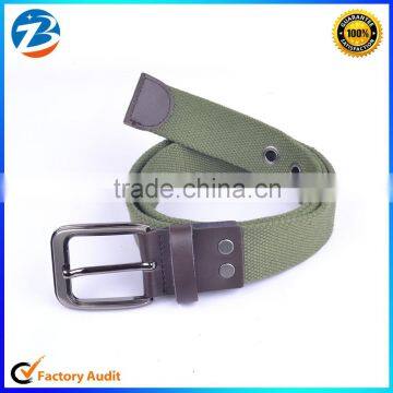 Hot-selling Wholesales New Design Classical Man Laser Alloy Buckle Cotton Belt