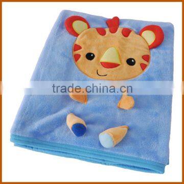 Manufactory Customized Animal Fleece Blanket photo-4