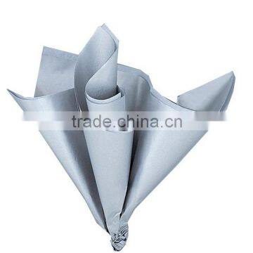 17gsm Silver tissue wrapping paper for Christmas gifts