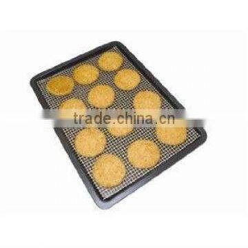 PTFE Coated Fiberglass Heat Resistant Basket for cooking crisp chips