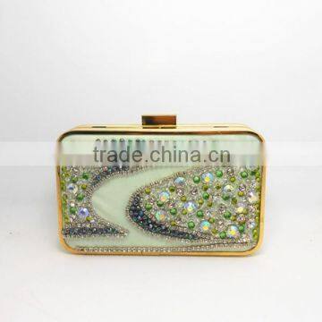 China supplier Beaded evening bag Clutch bag