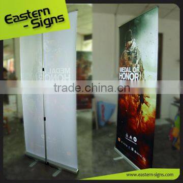 Aluminum Telescoping Roll Up Banner Stand