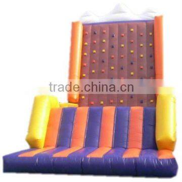 inflatable dry slide with climbing wall