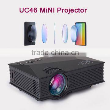 2016 New Product Home Cinema 1080p Full Hd High Quality Cheap Mini Led Projector UC46 UNIC