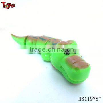 crocodile green wind up tin toys