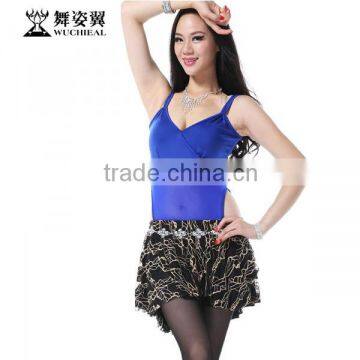 Wuchieal Hot Sale High Quality Cotton Hot Girl Belly Dance Bra Top photo-5