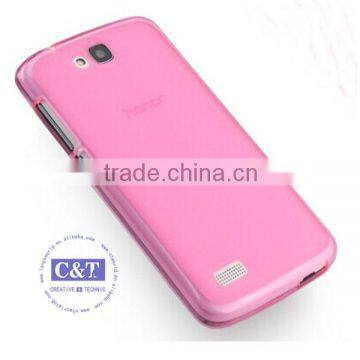 C&T 2015 the New Unique Flexible Gel Rubber Tpu Case for Huawei Honor Holly photo-3